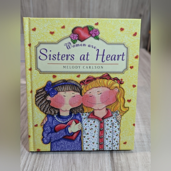 SISTERS AT HEART- Melody Carlson Sweet Stories Affirmations- Journal Book - Picture 1 of 15